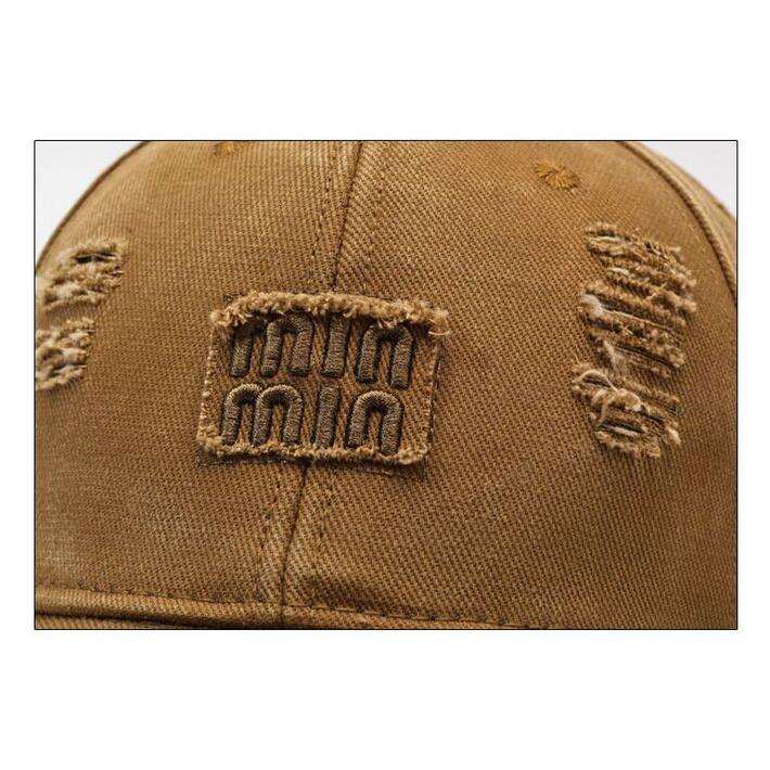ダメージ加工がCOOL】帽子 キャップ Vintage メンズ レディース くすみ
