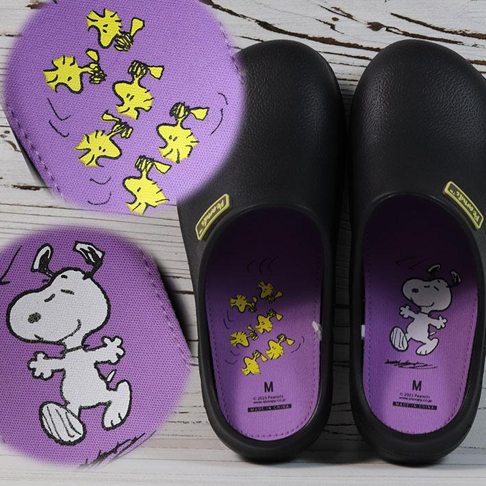 スヌーピー/PEANUT】サボサンダル スリッパ PEANUT レディース
