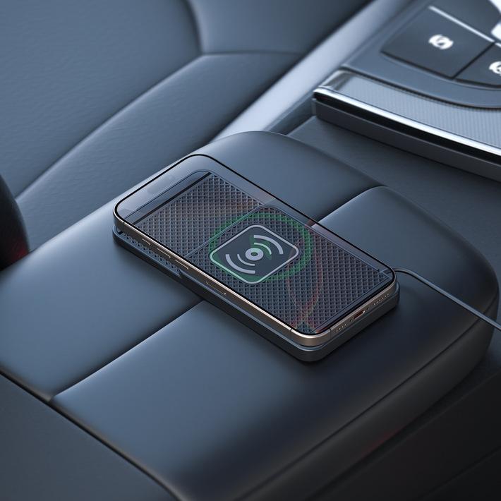 ワイヤレス充電器 車載 ホルダー 置き型 Type-C充電 USB-A NEK ☆REVL