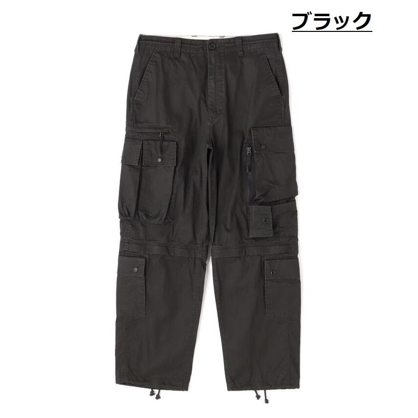 AVIREX カーゴパンツ メンズ 正規品 ブランド Y_U 7835110020 ★REVM 7986807 PIGMENT CARRIER 2WAY PANTS / ピグメント キャリア 2ウェイパンツ |  | 04
