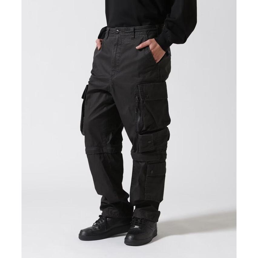 AVIREX カーゴパンツ メンズ 正規品 ブランド Y_U 7835110020 ★REVM 7986807 PIGMENT CARRIER 2WAY PANTS / ピグメント キャリア 2ウェイパンツ |  | 06