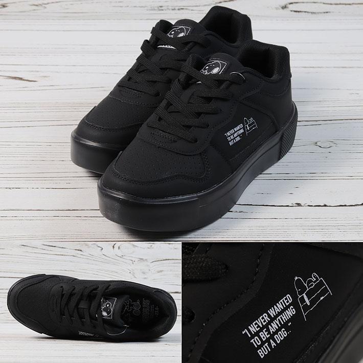 スヌーピー スニーカー レディース 靴 シンプル 軽量 軽い 厚底 Y_KO