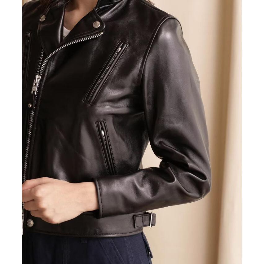 y*u様 牛革 ジャケット SCHOTT Schott ショット 本革 羊革 ジャケット レディース レザージャケット