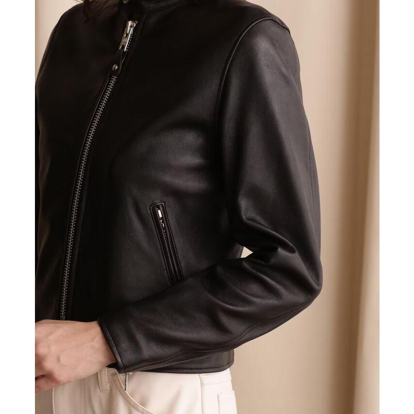爆買 Schott ショット 本革 羊革 ジャケット レディース レザージャケット Y_U 7822950602 ★REVM 7986812 ライダースジャケット シングルライダース アウターの画像