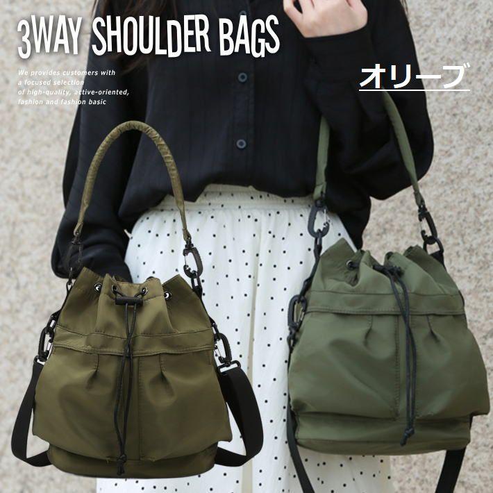 ハンドバッグ user_c7d7d101 巾着バッグ ドローストリングバッグ ショルダーバッグ ☆REV