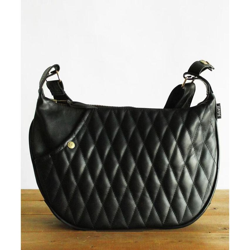 Schott ショット 本革 牛革 ショルダーバッグ バナナバッグ Y_U