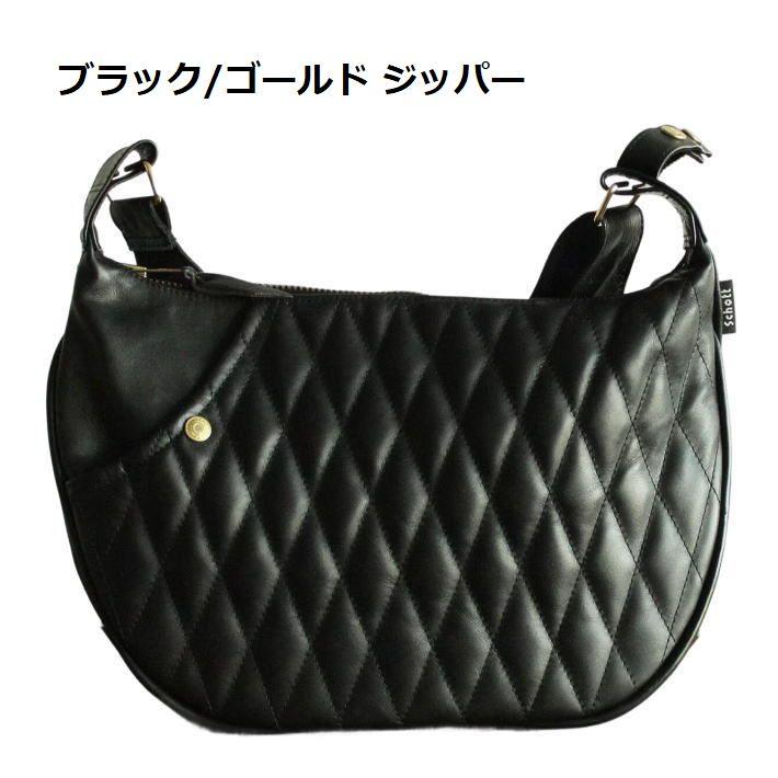 Schott ショット 本革 牛革 ショルダーバッグ バナナバッグ Y_U
