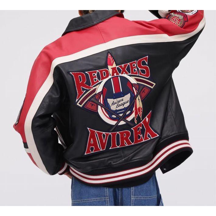 AVIREX レザー ジャケット アウター 革ジャン メンズ ブルゾン Y_U