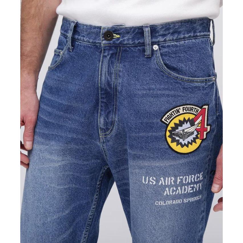AVIREX ジーンズ デニム メンズ REGULER JEANS USAFA Y_U 7835111004 ★REVM 7986869 レギュラー ジーンズ USAFA 正規品 アヴィレックス |  | 10