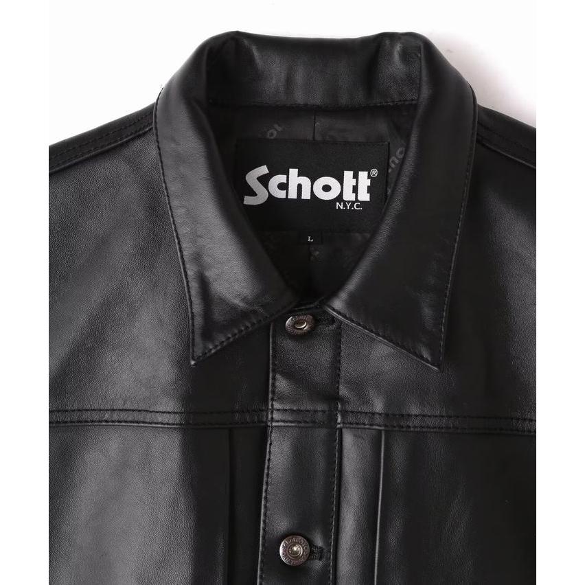 Schott ショット 本革 羊革 ジャケット メンズ トラッカー Schott ショット 本革 羊革 ジャケット メンズ トラッカー