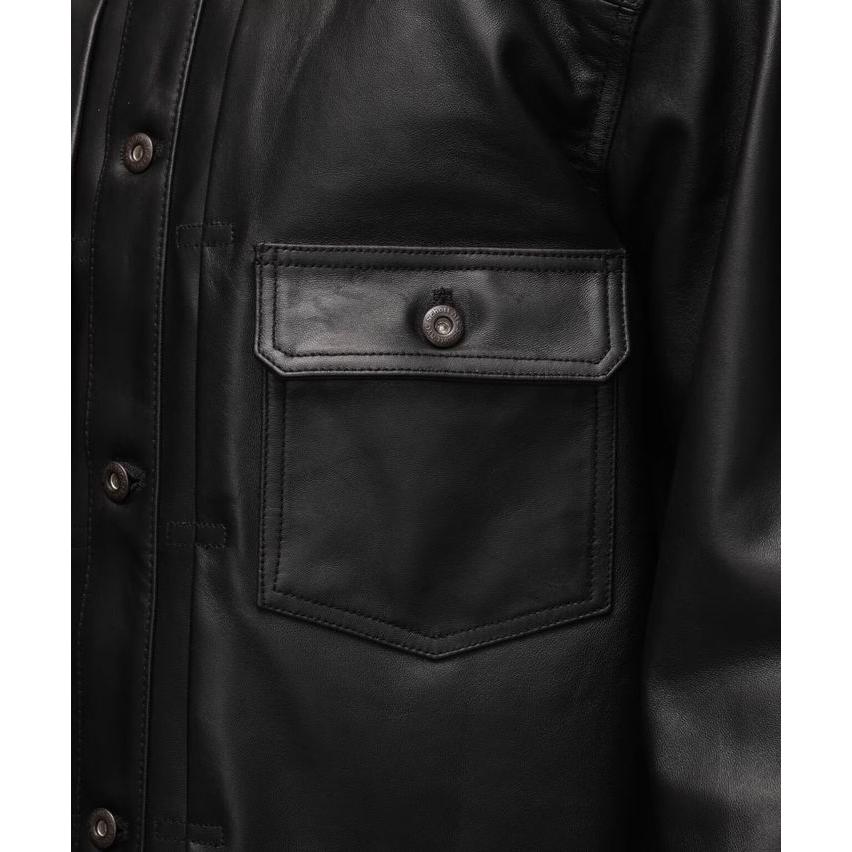 Schott ショット 本革 羊革 ジャケット メンズ トラッカージャケット Y_U 7825950015 ★REVM 7986870 レザー アウター 革ジャン メンズ 正規品 ブランドの画像