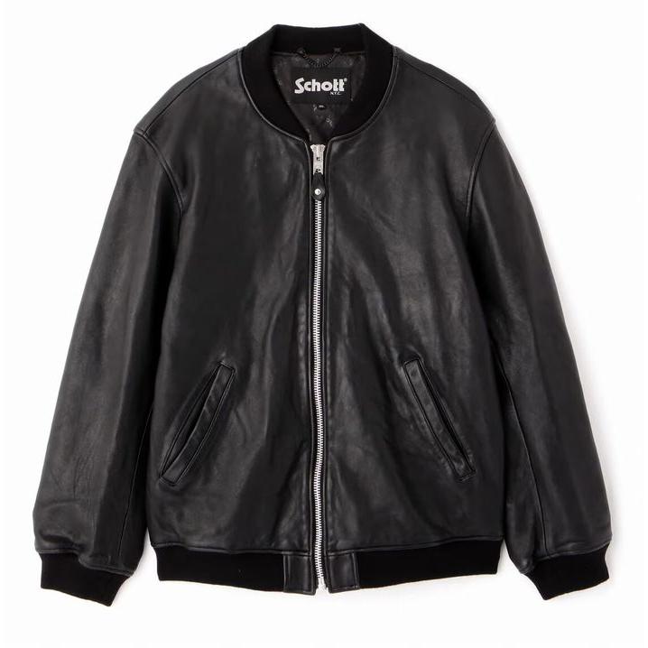 Schott ショット 本革 羊革 MA-1 ジャケット Y_U 7825950013 ☆REVM
