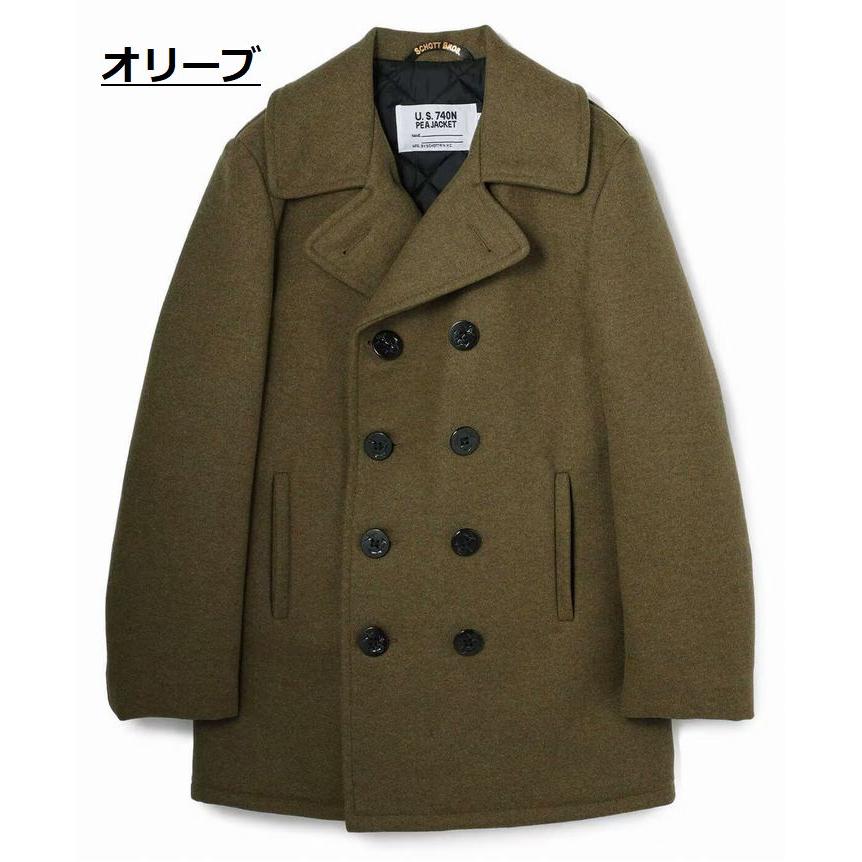 Schott ショット ピーコート Pコート 740US Y_U 7821154004 Schott ショット ピーコート Pコート 740US Y_U 7821154004