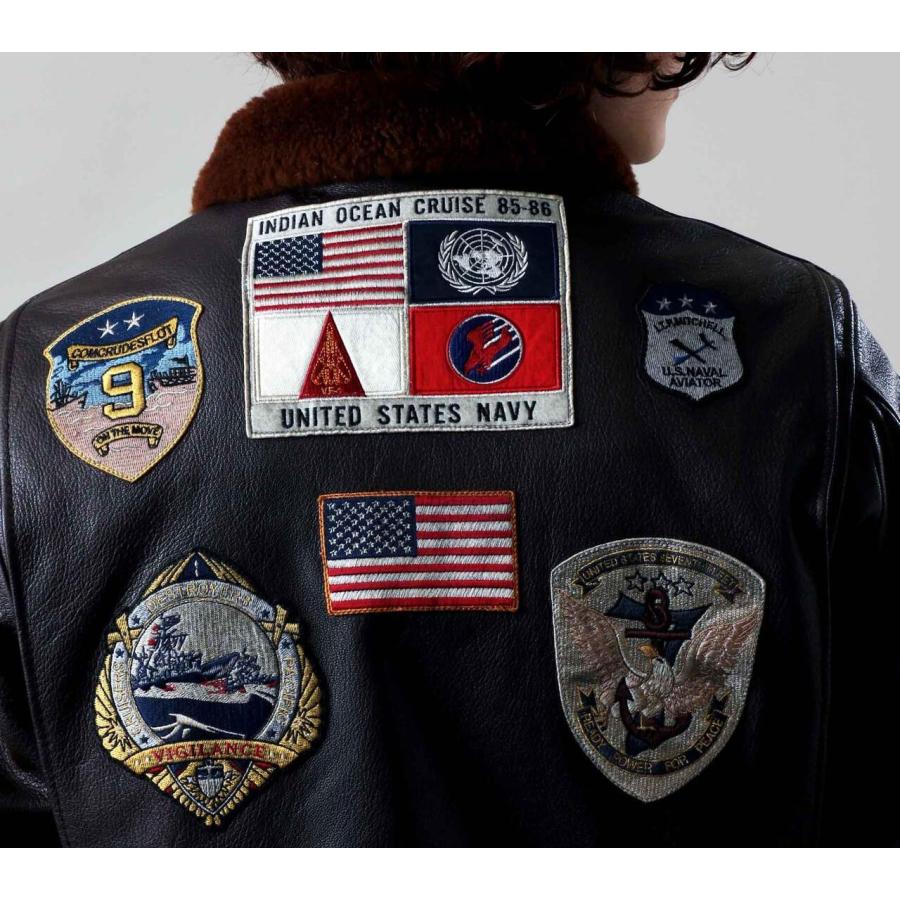AVIREX 本革 G-1 ジャケット トップガン GOAT Y_U 7834950011 ☆REV