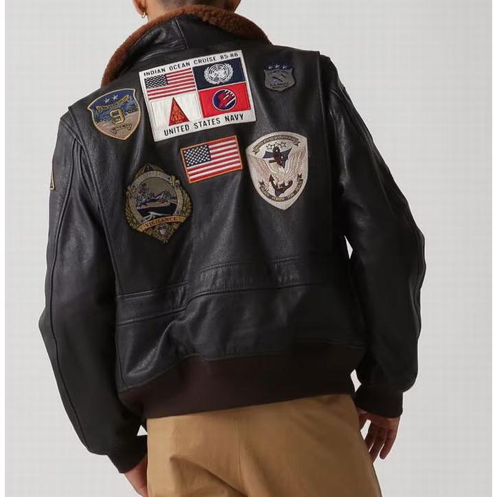 AVIREX 本革 G-1 ジャケット トップガン GOAT Y_U 7834950011 ☆REV