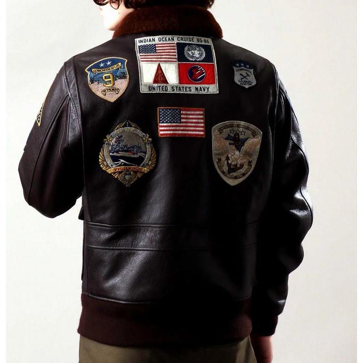 AVIREX 本革 G-1 ジャケット トップガン GOAT Y_U 7834950011 ☆REV