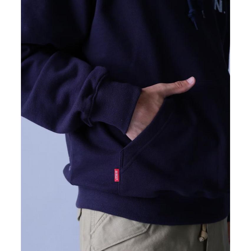 AVIREX パーカー フ―ディー プルオーバー Y_U 7833931008 ☆REV