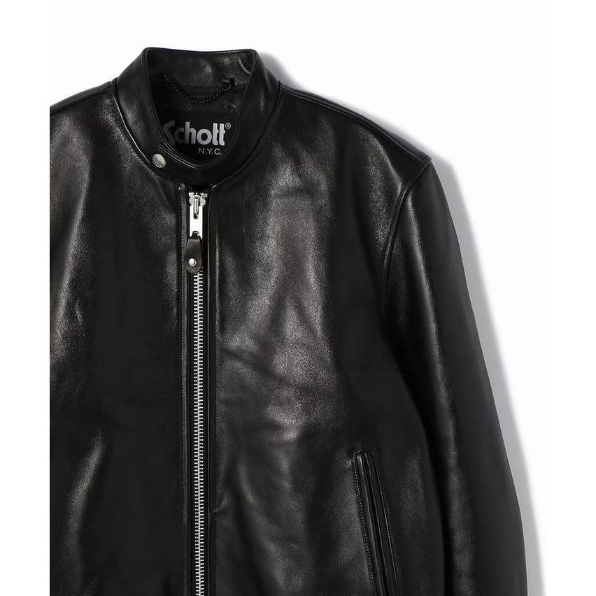 Schott ショット 本革 ライダースジャケット メンズ レザー ジャケット 70’S SINGLE RIDERS JACKET シングル アウター 革ジャン Y_U 7825950011 ★REVM 7986915の画像