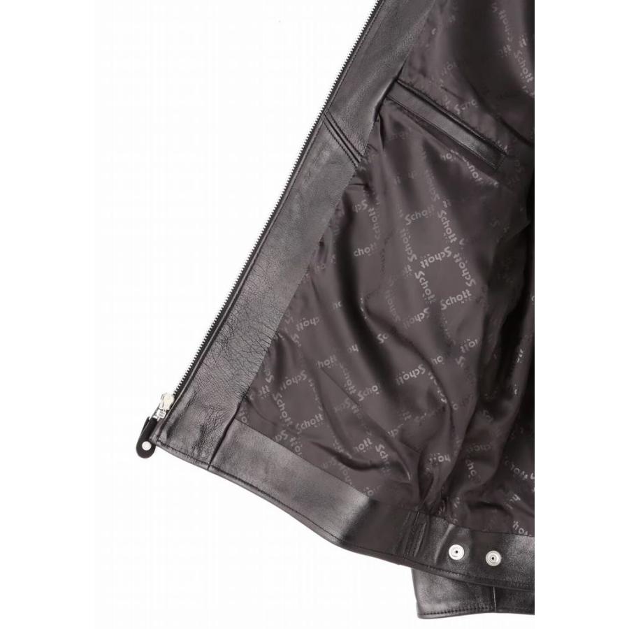 Schott ショット 本革 羊革 ジャケット メンズ トラッカージャケット