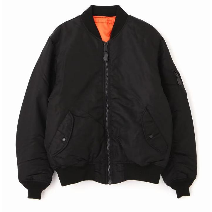 ジャケット・アウター ANDREA&Co. A& LOGO JACQARD MA-1 BLOUSON AVIREX MA-1 ジャケット アウター メンズ ブルゾン コマーシャル/MA-1