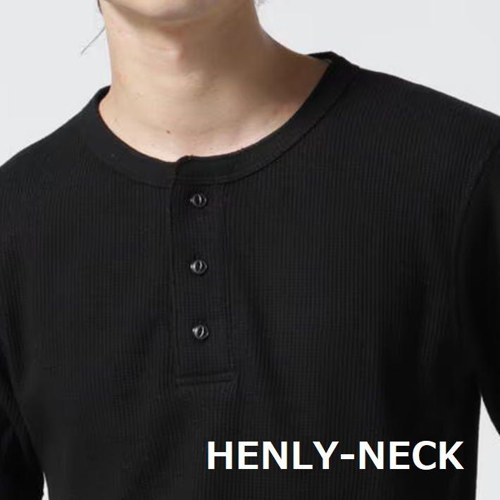 AVIREX サーマル ロンT 長袖シャツ メンズ THERMAL V-NECK CREW-NECK