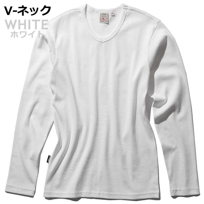AVIREX ワッフル ロンT 長袖シャツ メンズ MINI WAFFLE V-NECK CREW
