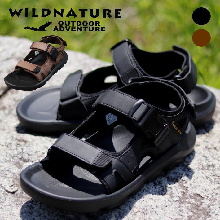 サンダル メンズ 靴 スポーツサンダル WILD NATURE スポサン ☆REVM