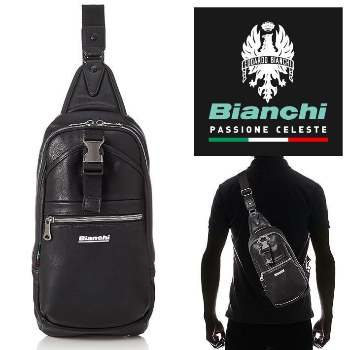 特価】Bianchi ビアンキ ボディバッグ メンズ ワンショルダー バッグ 