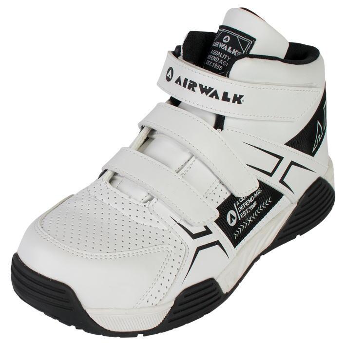 3,000円お安く!⭕️USA Volan⭕️All-round◎9インチ 衝撃に強い】安全靴 スニーカー エアウォーク ミッドカット ハイカット