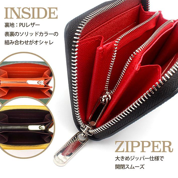 爆買 【本革 コンパクト】財布 レディース メンズ ミニ財布 短財布