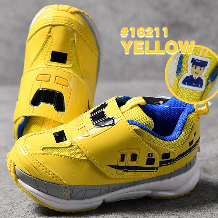 PLARAIL プラレール スニーカー キッズ Y_KO ☆REV 16210 16211