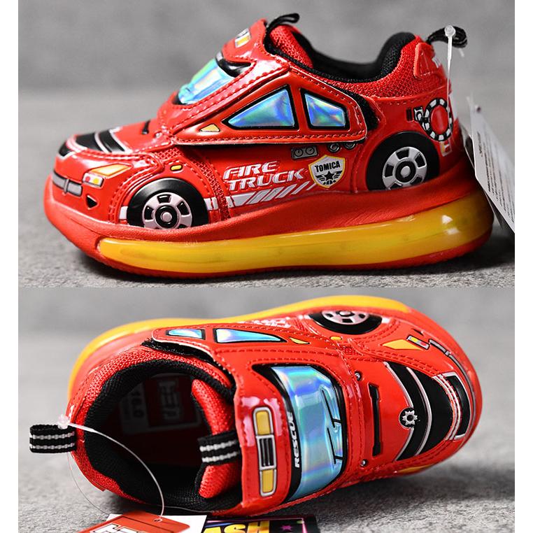TOMICA トミカ 光る靴 スニーカー キッズ Y_KO ☆REVM 7987365 10693