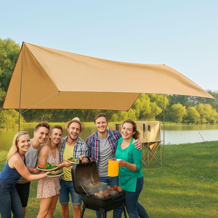 ヘキサタープ タープ タープテント シェード キャンプ ピンク　BBQ　4人 販売終了】ピンクタープ - DOD（ディーオーディー）【公式