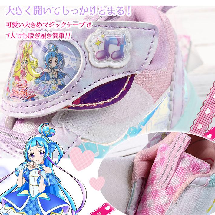 光る靴 スニーカー キミとアイドルプリキュア プリキュア Y_KO 3905