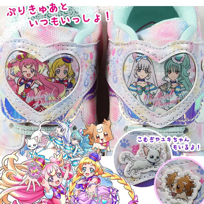 光る靴 わんだふるぷりきゅあ プリキュア スニーカー 3818 ☆REVH 
