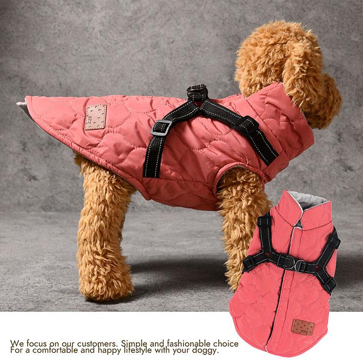 爆買 犬 服 暖かい 犬の服 ボア ダウン ジャケット コート ☆REVG NEK