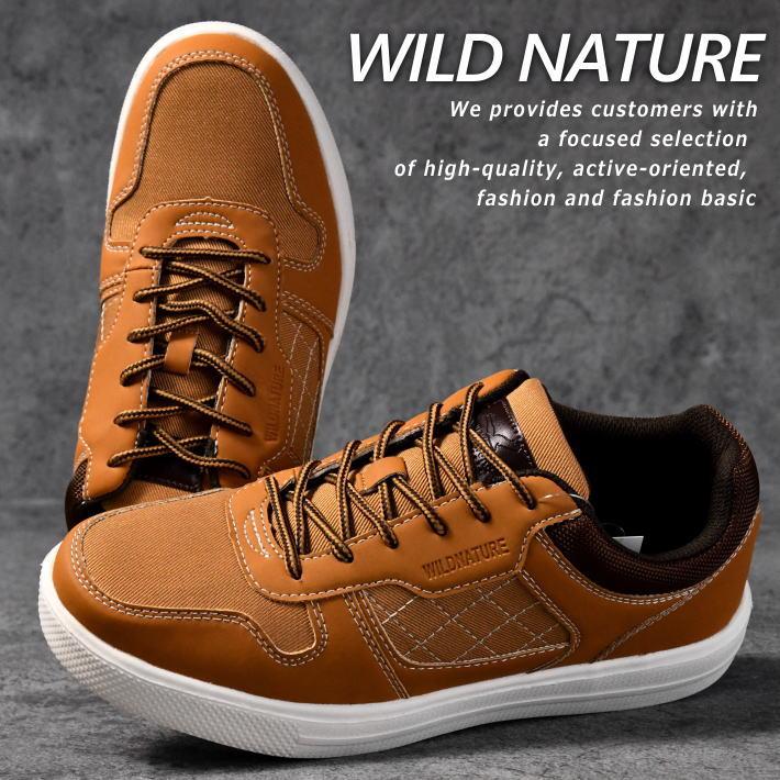 訳あり スニーカー メンズ Wild Nature ワイルドネイチャー 靴 シューズ おしゃれ ステッチ Wn2792 Hype 通販 Yahoo ショッピング