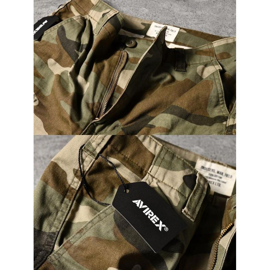 AVIREX カーゴパンツ メンズ ブランド ボトムス ファティーグパンツ アビレックス BASIC FATIGUE PANTS Y_U ★REVM 6126129 ミリタリー 迷彩 カモフラ |  | 03