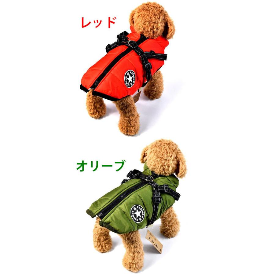 犬 服 暖かい 犬の服 ボア ダウン ジャケット コート ドッグウエア NEK ★REVG 7988039 小型犬 中型犬 冬 冬用 冬服 秋冬 おしゃれ かわいい｜hype｜10