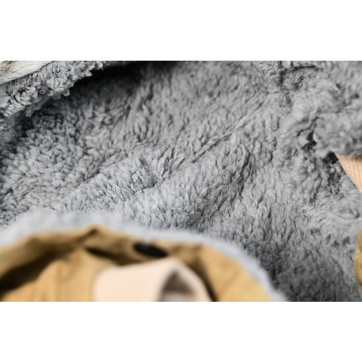 ミリタリー 犬 服 ドッグウェア ジャケット パーカー ミリタリー NEK ★REVG 7988049 ボア 暖かい 冬 冬服 アウター 男の子 女の子 プレゼント |  | 14