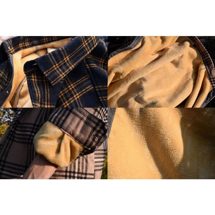 シャツジャケット ボアジャケット ネルシャツ メンズ レディース ★REVL 7988071 シャツ カジュアルシャツ 長袖 ボア ジャケット 長袖シャツ 秋冬 チェック柄 |  | 02