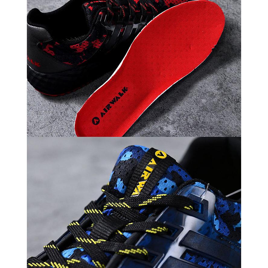安全靴 スニーカー エアウォーク AIR WALK AW-880 レッド迷彩 ローカット メンズ セーフティシューズ 樹脂先芯 軽量 衝撃吸収 負担軽減 作業靴 オシャレ |  | 06