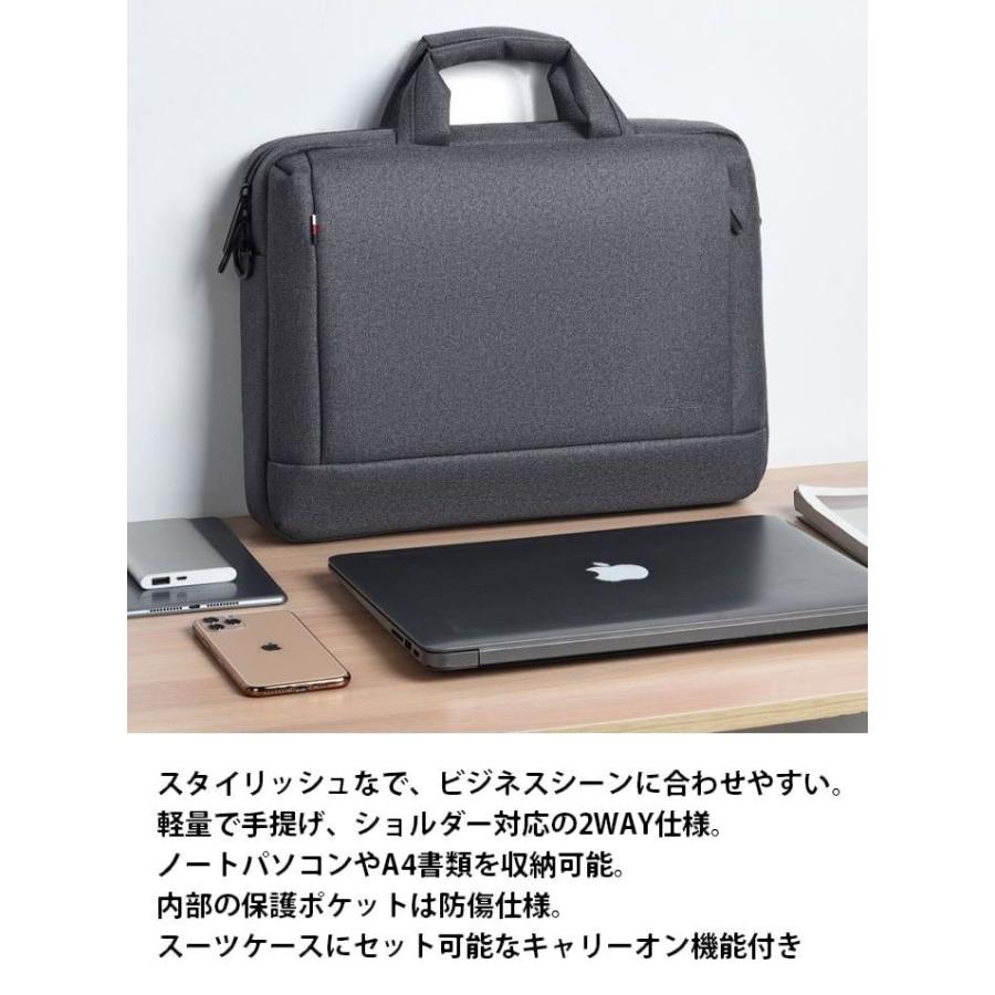 ビジネスバッグ メンズ レディース 15.6インチ REV 7988094 書類カバン ノートパソコン ケース ブリーフケース MacBook A4ファイル 送料無料|hype|02