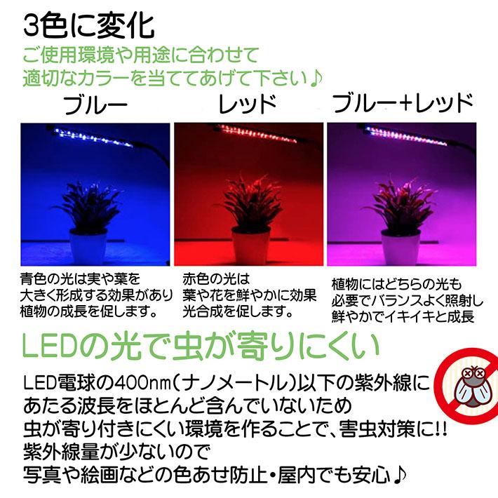 植物育成ライト２枚、育苗シート、スマートタップ もりもり育つ】植物育成ライト LED クリップ スタンド 植物育成 観葉