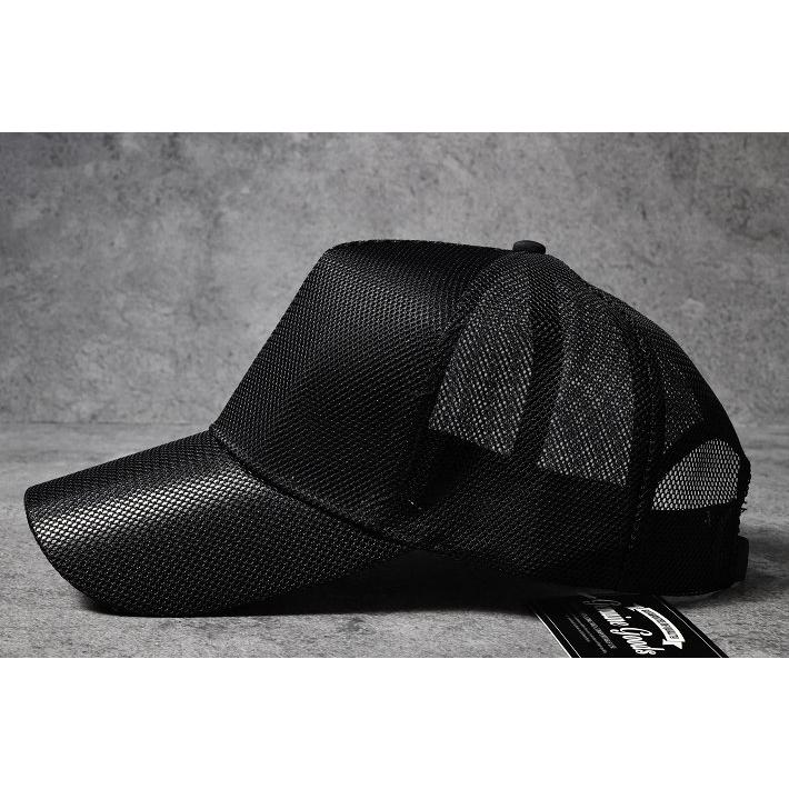 カーボンスタイル 大きいサイズ メッシュキャップ キャップ 帽子 ☆REV