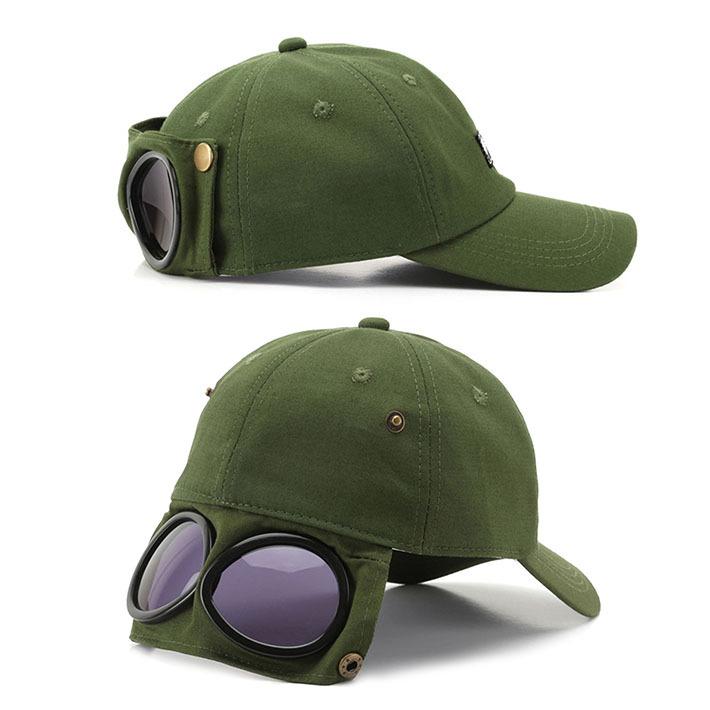 ゴーグルがお洒落 キャップ 帽子 メンズ レディース ゴーグル ローキャップ 野球帽 送料無料 794 プレゼント ギフト 794 Hype 通販 Yahoo ショッピング