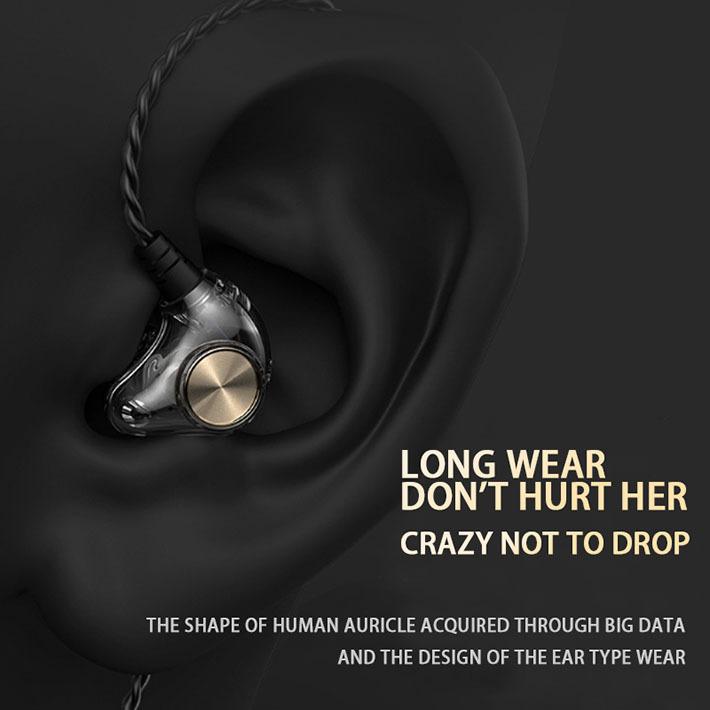 速攻配達 イヤホン イヤフォン 3.5mm ハイレゾ 高音質 マイク付き 重