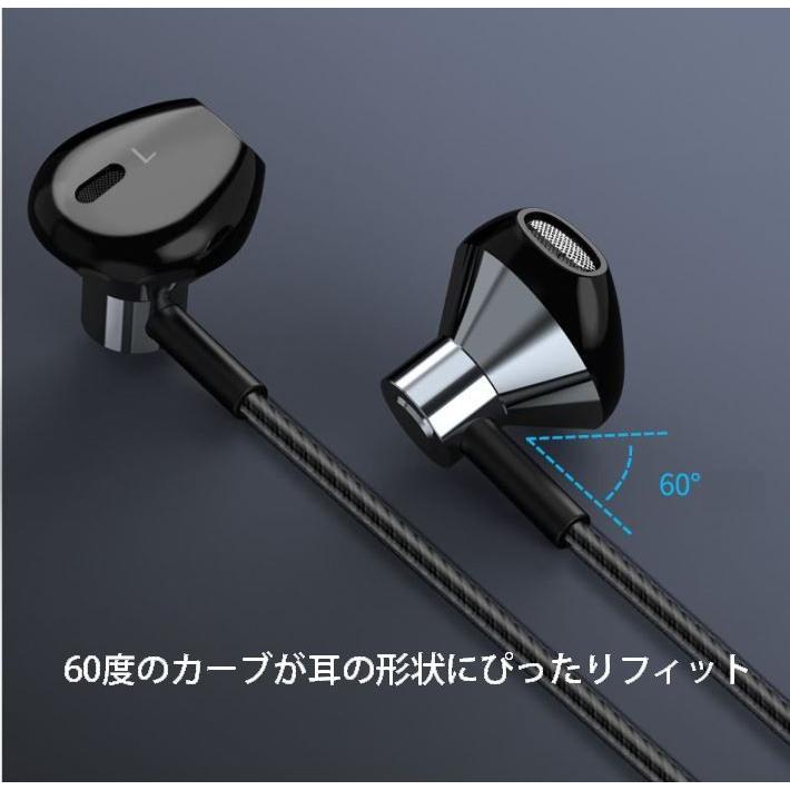 イヤホン USB USBを直挿しで超簡単 パソコン専用イヤホン USB マイク付き NEK