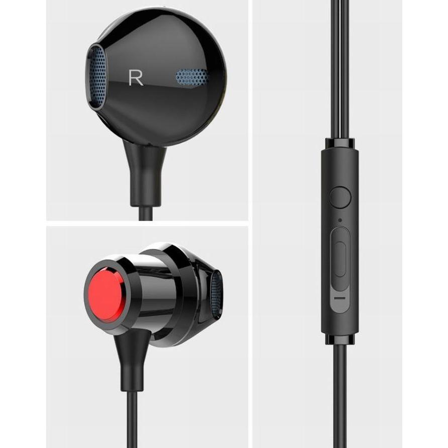 イヤホン イヤフォン 3 5mm 高音質 マイク付き 重低音 有線 ノイズキャンセリング 遮音 通勤 携帯 スマホ Android Iphone ポーチ付 Nek 送料無料 Hype 通販 Yahoo ショッピング