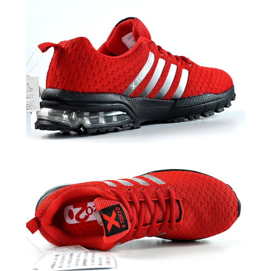 疲れない構造 スニーカー メンズ レディース 靴 黒 灰 赤 ブラック グレー レッド 撥水 エアー 通気性 軽量 軽い X Tokyo Y Ko 2929 0105 Hype 通販 Yahoo ショッピング